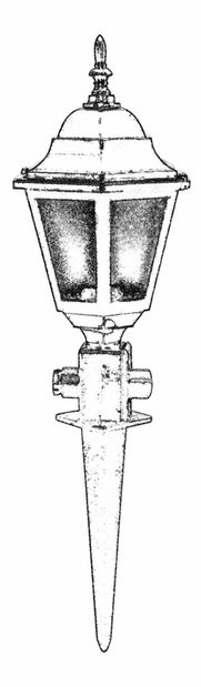 Kültéri fali lámpa Miah (fekete)