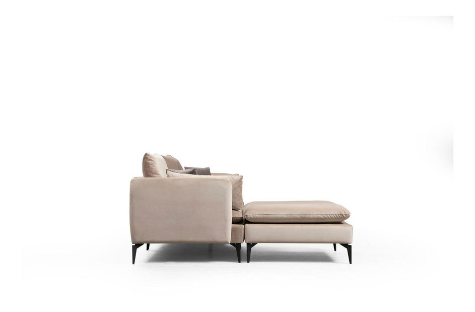 Kutna garnitura Felorexa (bež + crna)