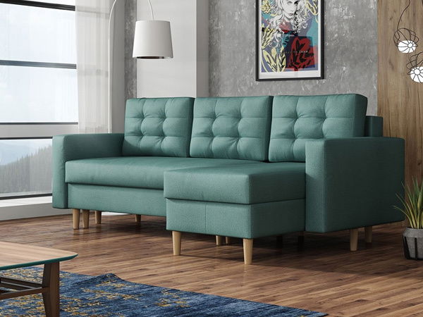 Rohová sedacia súprava Bator (žltá) *výpredaj