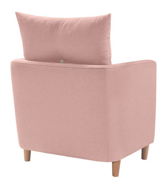 Kreslo BRW Sani ES (ružová)