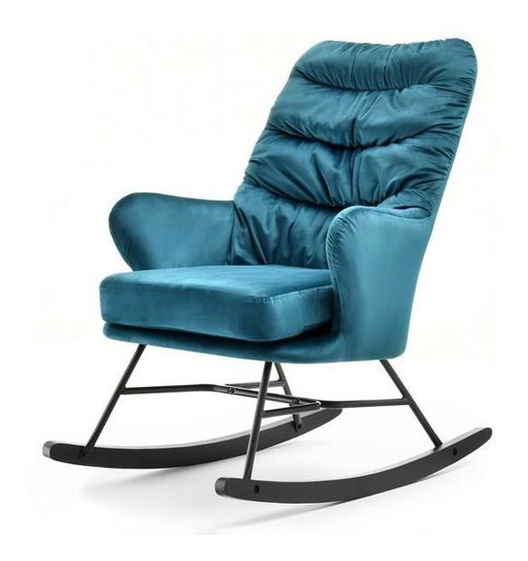 Fotelja Lusil (tirkizna + crna)