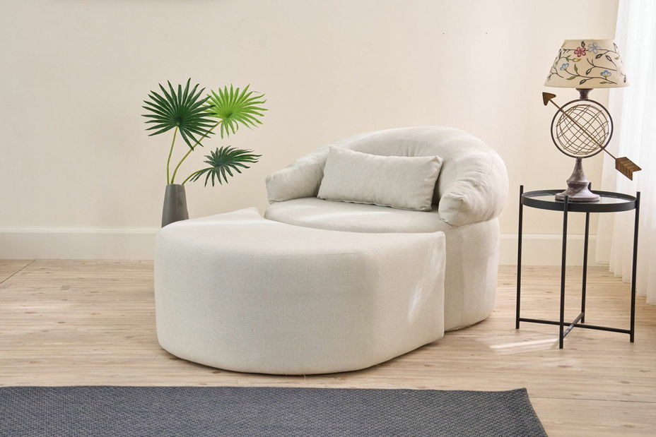 Fotelja Pintina S (krem)