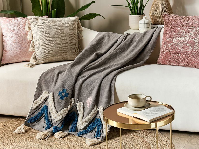 Pléd 130 x 180 cm Raeba (fehér)