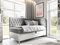 Jednolôžková posteľ 90cm Rivaldo 3 (biela + sivá)