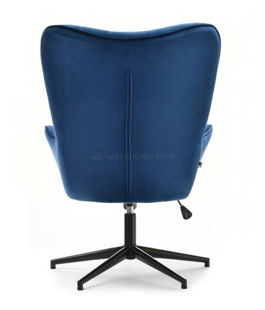 Fotoliu Truni (albastru marin + negru)