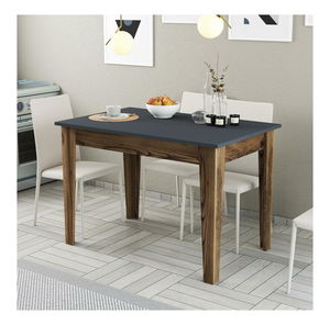 Blagovaonski stol (za 4 osobe) Kim (orah + antracit)