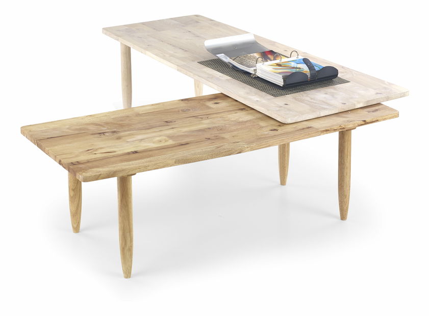 Konferenčný stolík Baku (white washed wood)