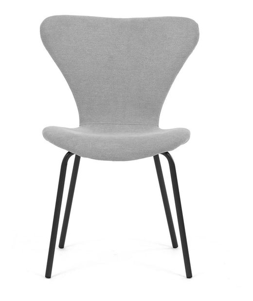 Scaun sufragerie Calderon (argintiu)