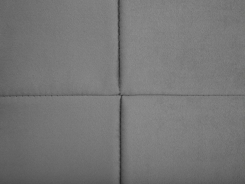 Manželská vodná posteľ 180 cm Veena (sivá) (s roštom a matracom)