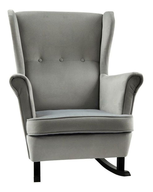 Fotoliu balansoar cu urechi Trasmitirle (gri + negru) 