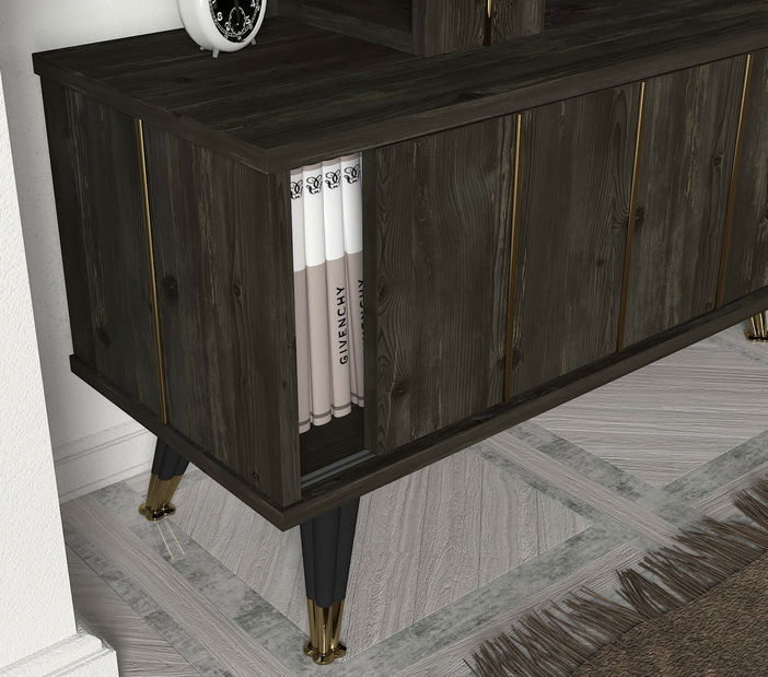 Mobilier living Neo (maro închis)