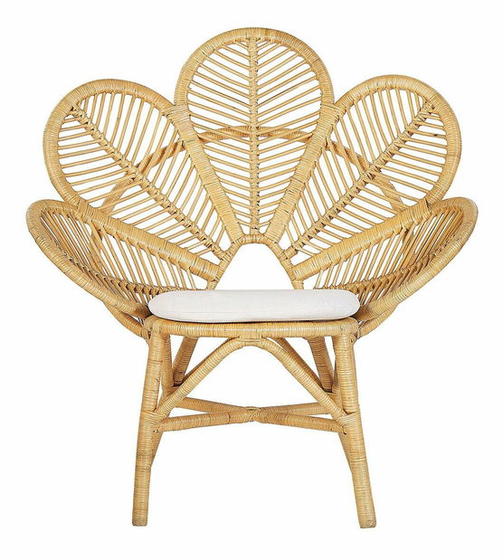 Fotoliu FLORASA (bej)