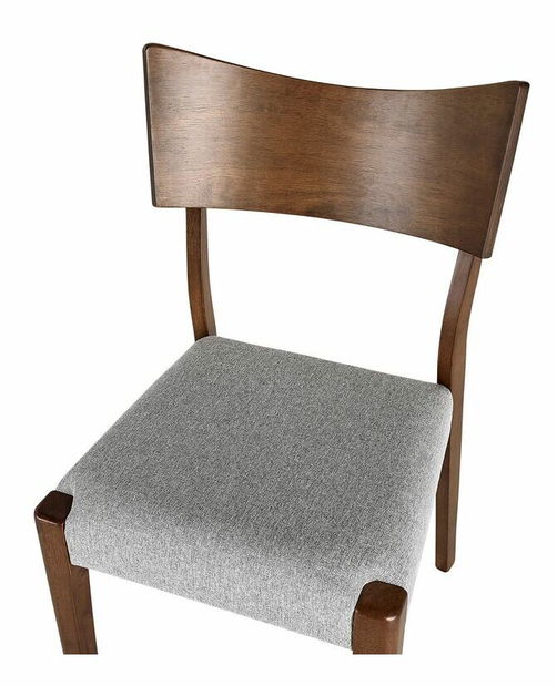 Set 2 buc scaune de sufragerie Emery (lemn închis) *vânzare stoc