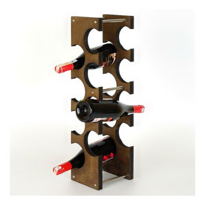 Ukrasni stalak za vino Vanute 6 (orah)