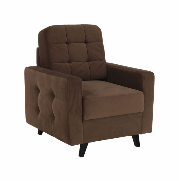 Fotoliu pentru relax Merina (maro + wenge) 
