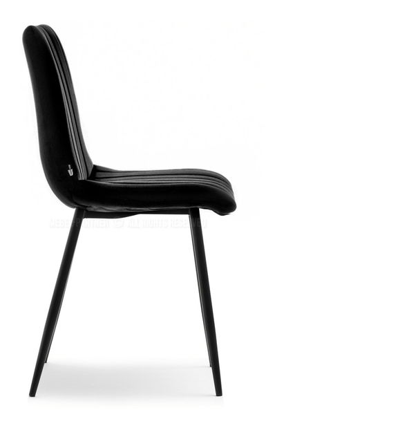 Scaun Mia (negru + auriu)