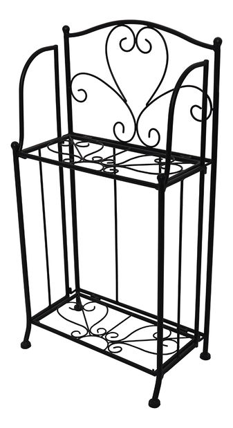 Raft metalic Caritas (negru)