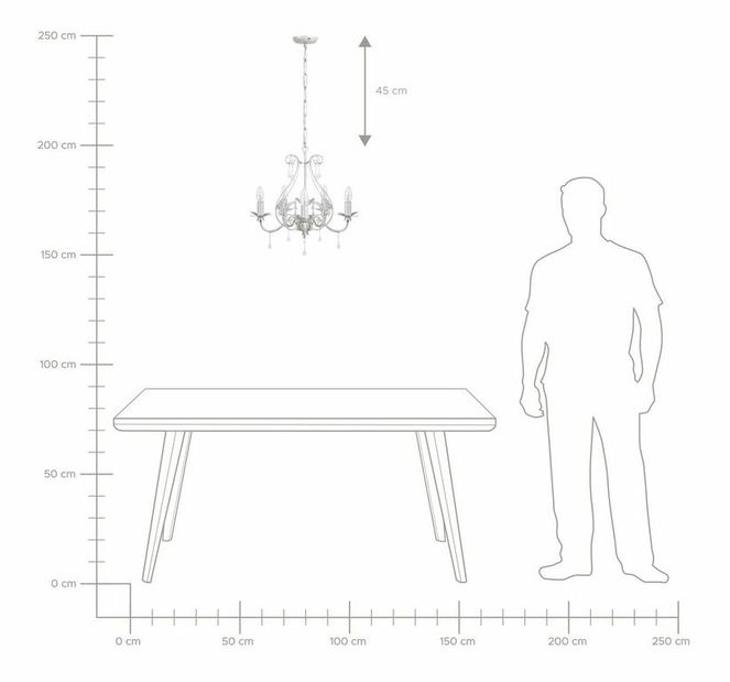 Luster Terano (biela)