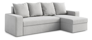 Sarokkanapé Duff (J) (világosszürke)