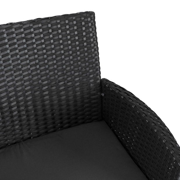 Vrtna sofa Kraft (crna) 