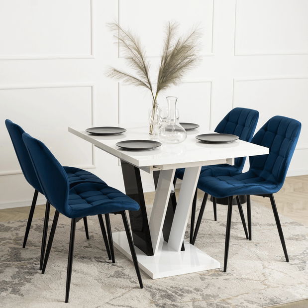 Jedálenská stolička Ligado (námornícka modrá) 