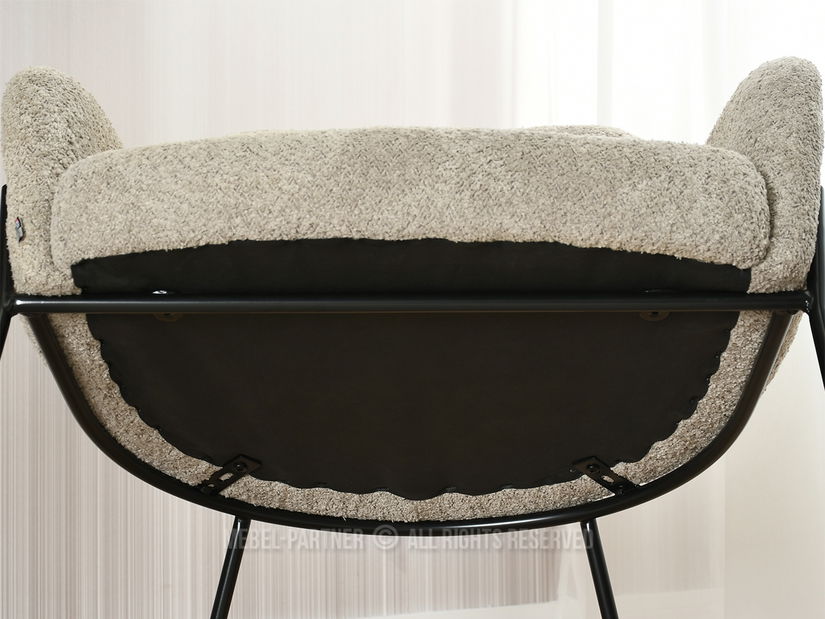 Fotelja Baggie F (bež + crna)