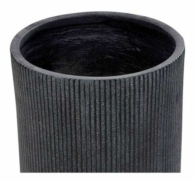 Kvetináč ⌀ 37 cm Eanty (čierna)