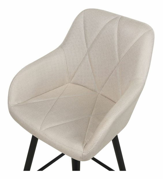 Bárasztal készlet (2 db) Donna (bézs)