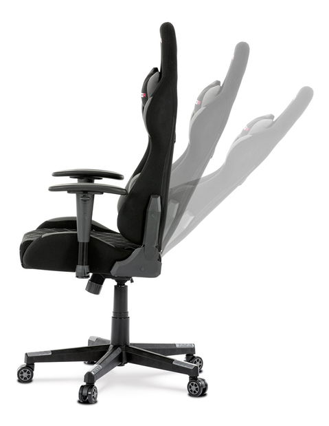 Uredska fotelja Zarax-Z606-GREY (crna + siva)