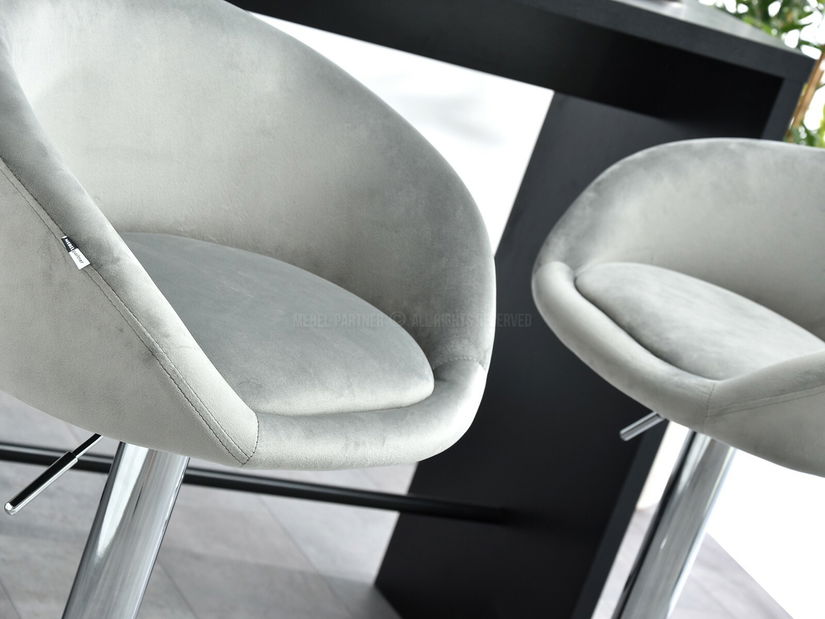 Stolica Hanzel (siva + crna)