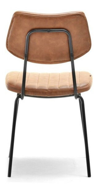 Stolica Hugo (smeđa + crna)