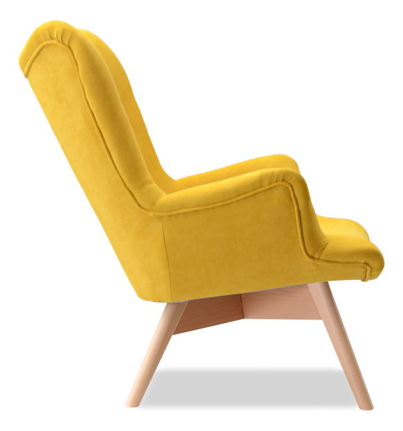 Dizajnové kreslo Florentino (biela)