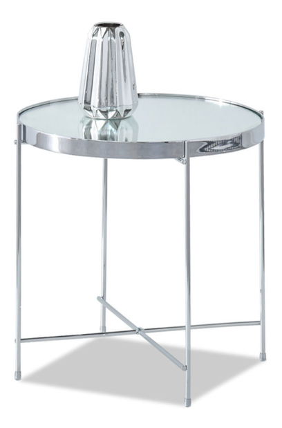 Măsuță de cafea Ibbia S (crom)