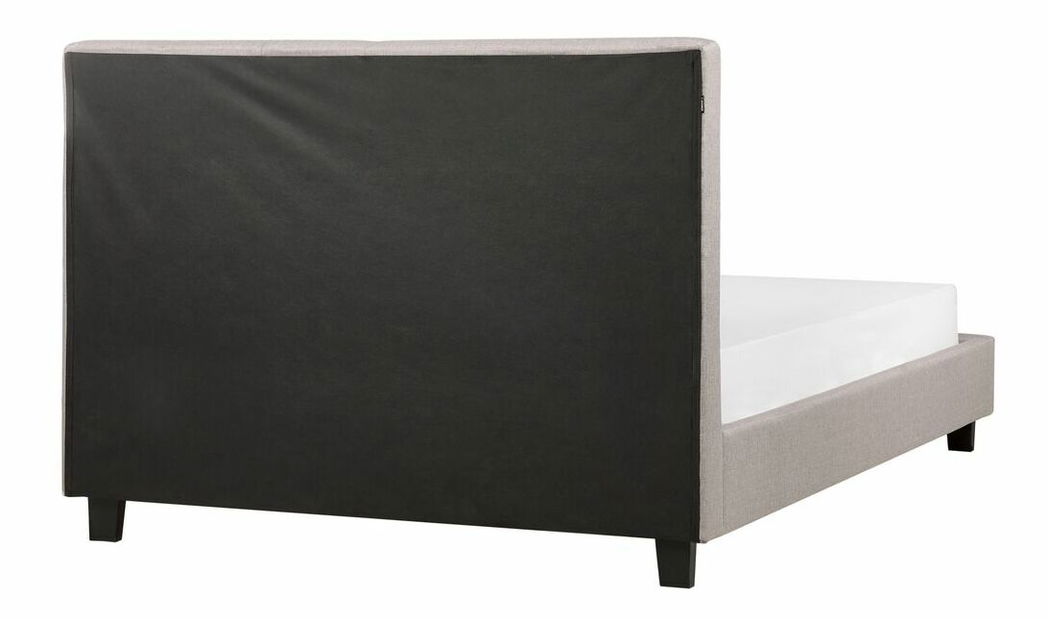 Franciaágy 140 cm ROLLA (ágyráccsal) (világosszürke)