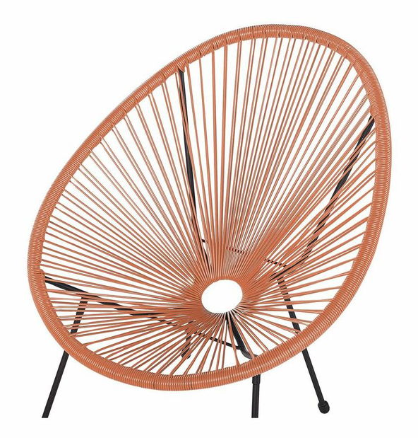 Záhradný ratanový set Alvarez (oranžová)