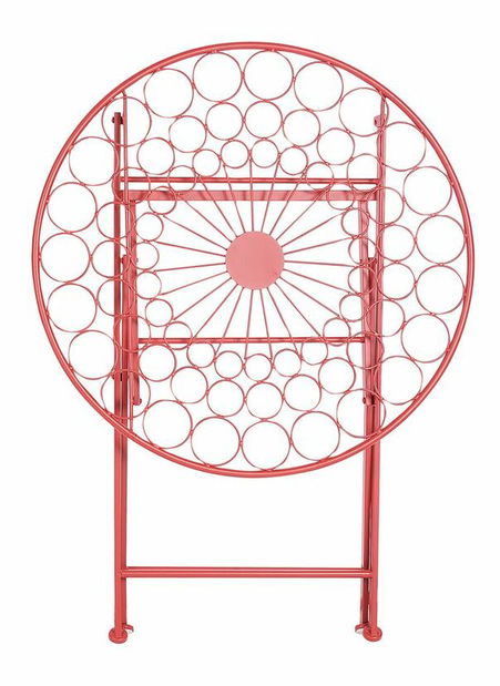 Záhradný stôl Shealee (červená) 