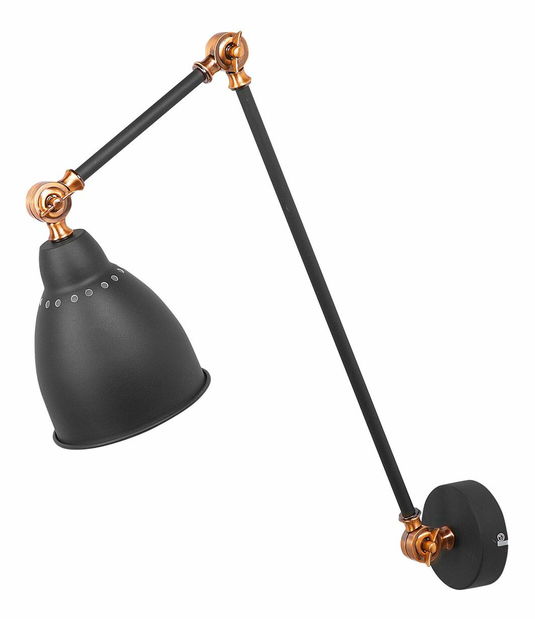 Mennyezeti/fali lámpa Missouri L (fekete)