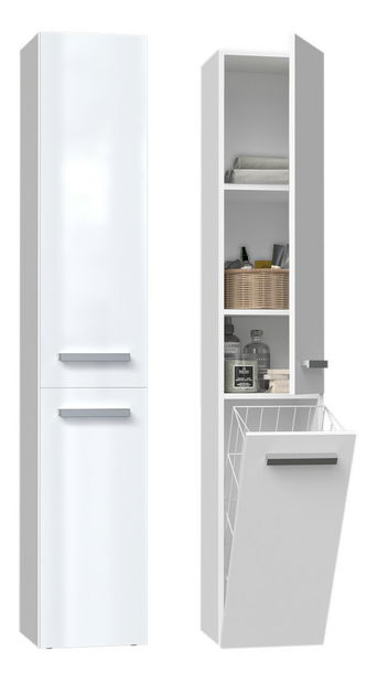 Dulap de baie Neltossa 14 (alb lucios)