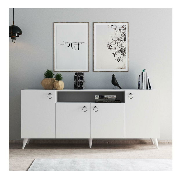 Skrinka Lesetu 2 (biela) 