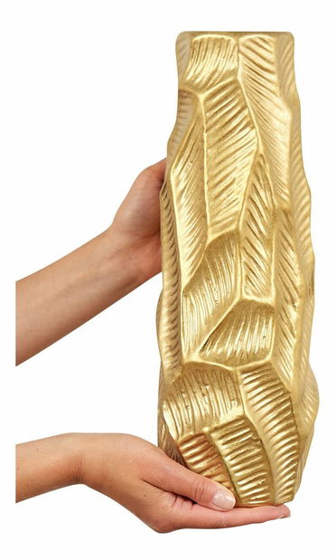 Váza Zachary (zlatá) 