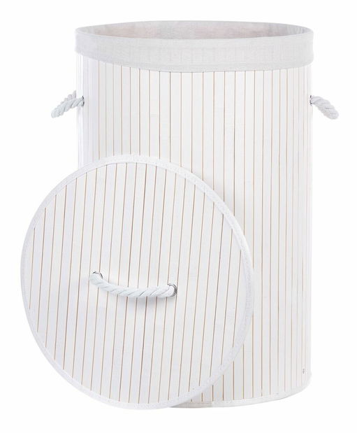 Košara za rublje Shirell (bijela) 