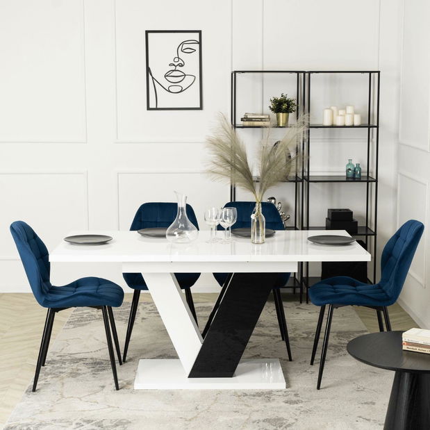 Étkezőszék Ligado (tengerészkék) 