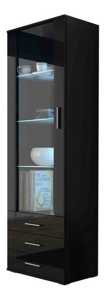 Vitrína Boho B1 (čierna) *výpredaj