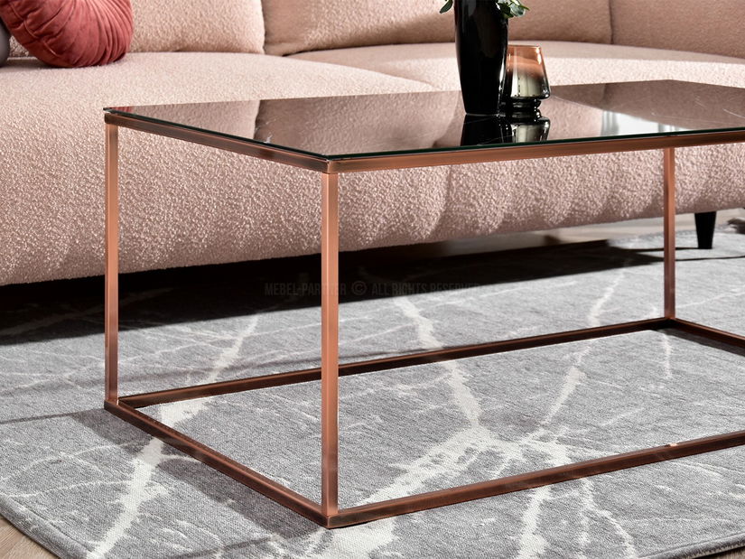 Stolić za kavu Bella Xl (crni mramor + bakar)