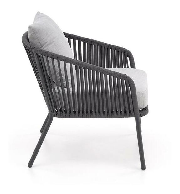 Vrtni namještaj Shadx (crna + cappuccino)