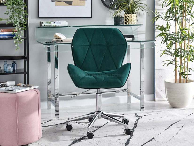 Fotelja Velma M (zelena + crna)