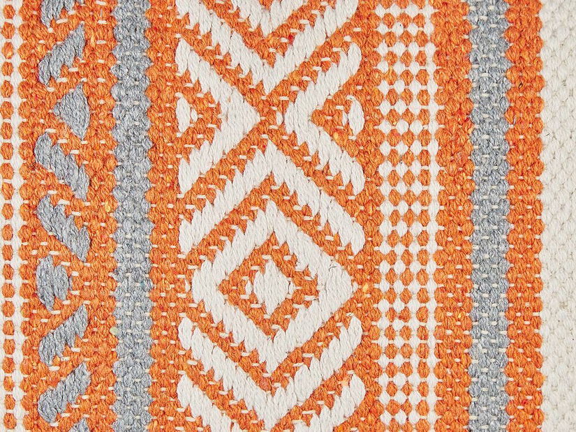 Set 2 buc perne decorative 30 x 50 cm Inully (portocaliu)