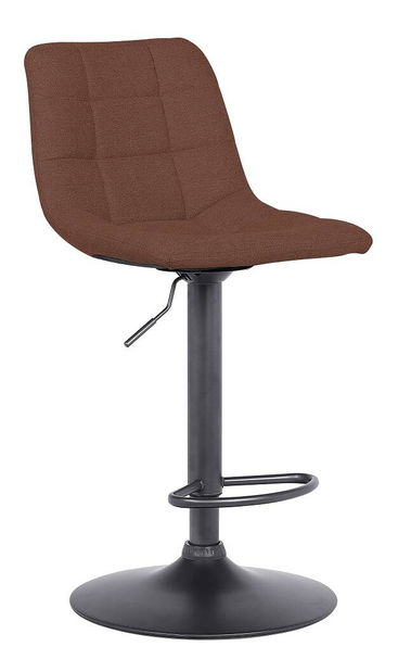 Barová stolička Laila (čierna + hnedá) 