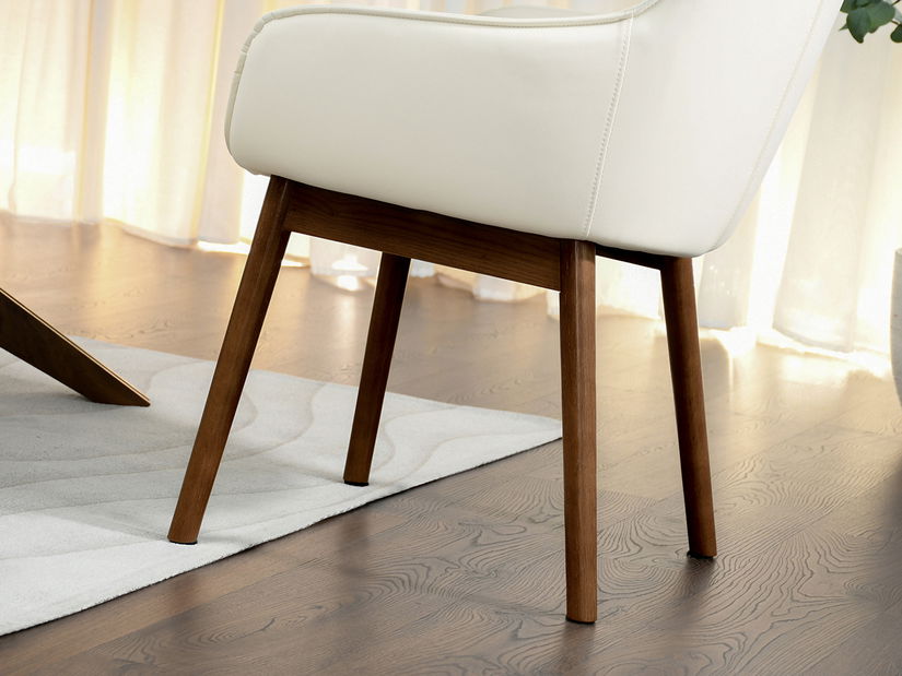 Jedálenská stolička Camisetas (krémová)