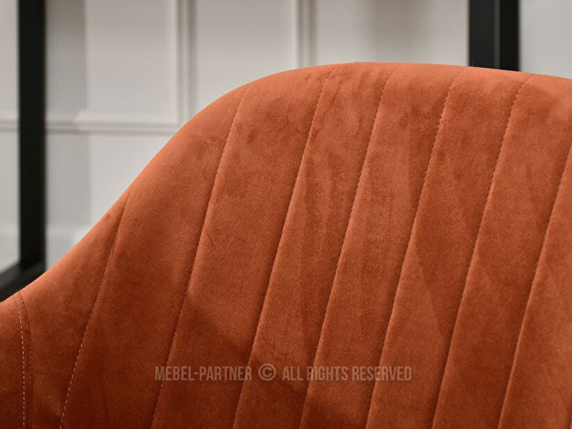 Fotel Osmol F (réz + arany)